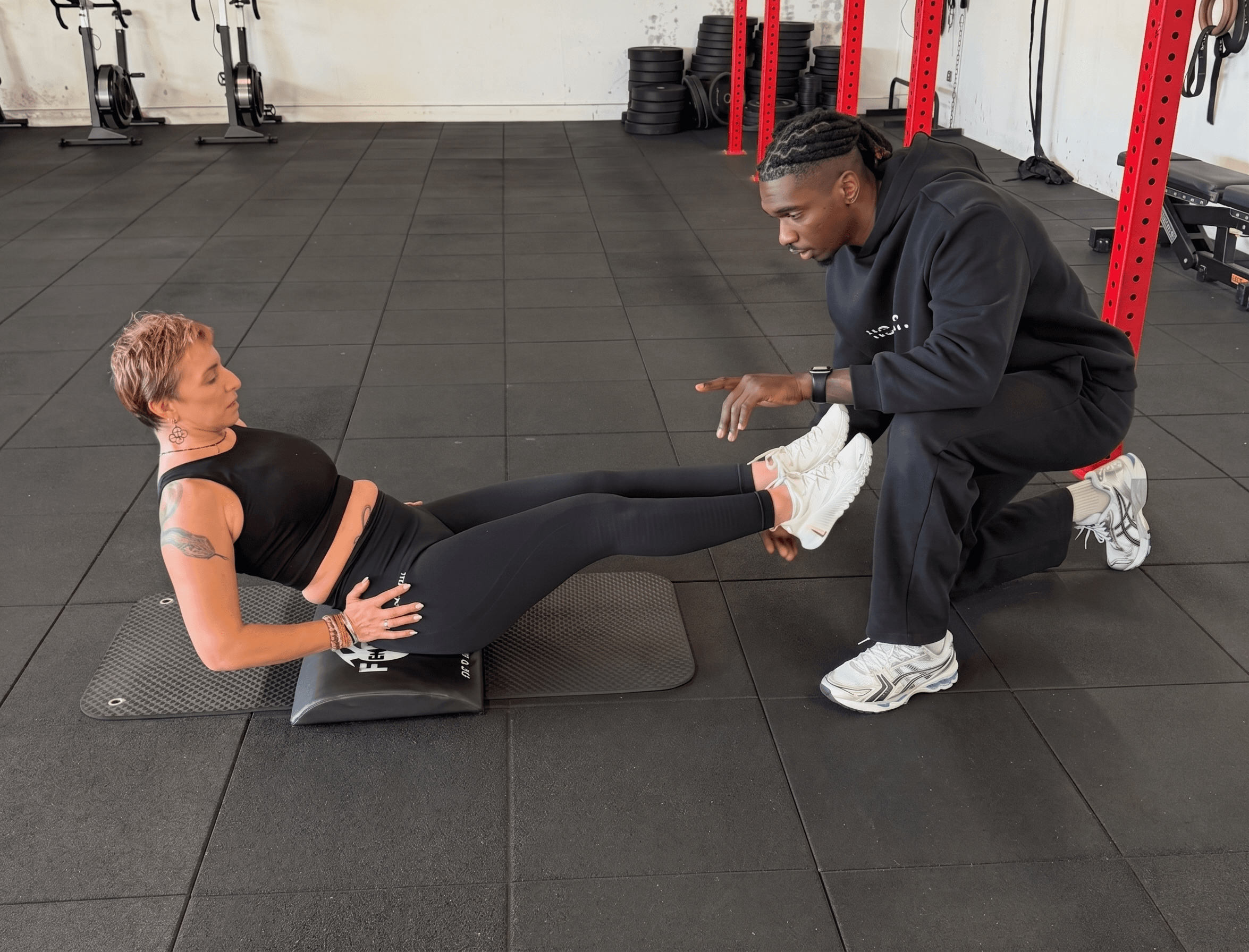 Coach Jeey en séance de coaching personnalisé à Montpellier